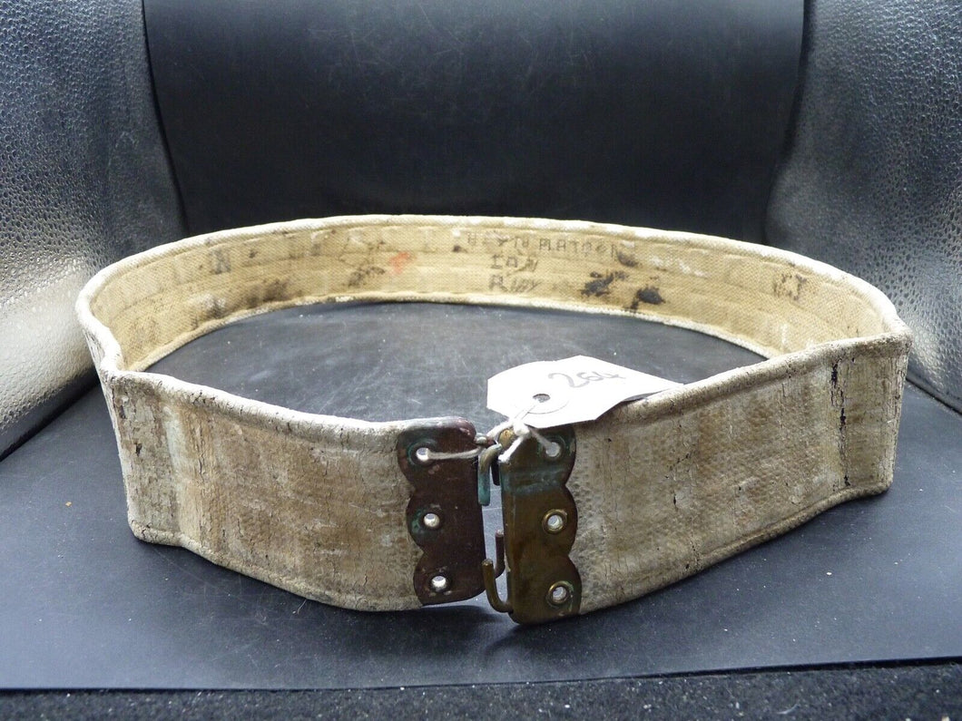 Original British Army / RAF Webbing Belt - WW2 37 Pattern - 40 Inch Waist Max - The Militaria Shop