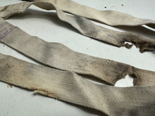 Load image into Gallery viewer, Original WW2 British Army / RAF Trouser Suspenders - Well Worn Example
