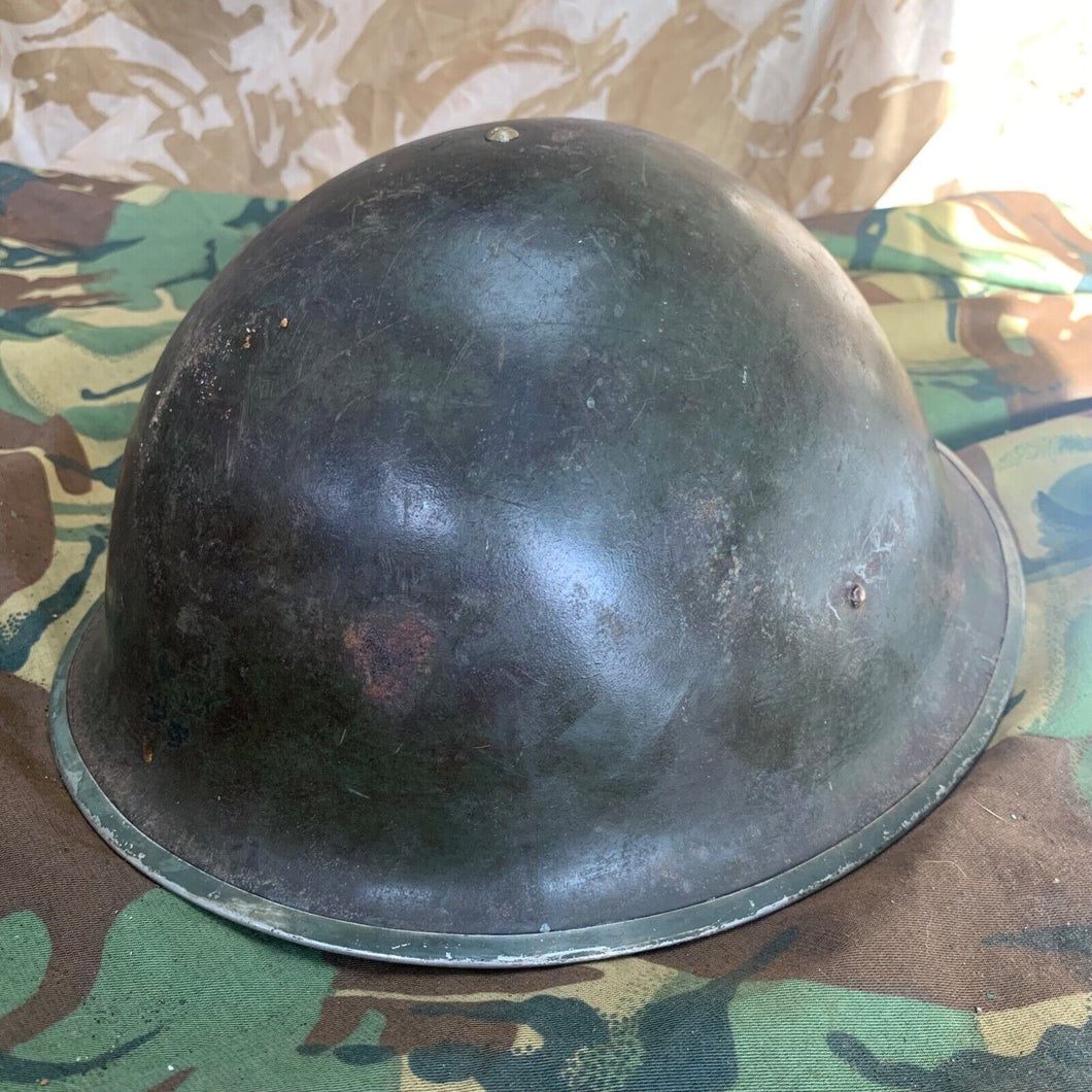 Original WW2 British / Canadian Mk3 Army Combat Turtle Helmet & Size 7 Liner