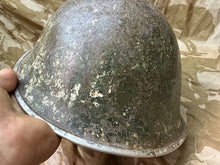 Load image into Gallery viewer, WW2 Mk3 High Rivet Turtle - British / Canadian Army Helmet - Nice Original
