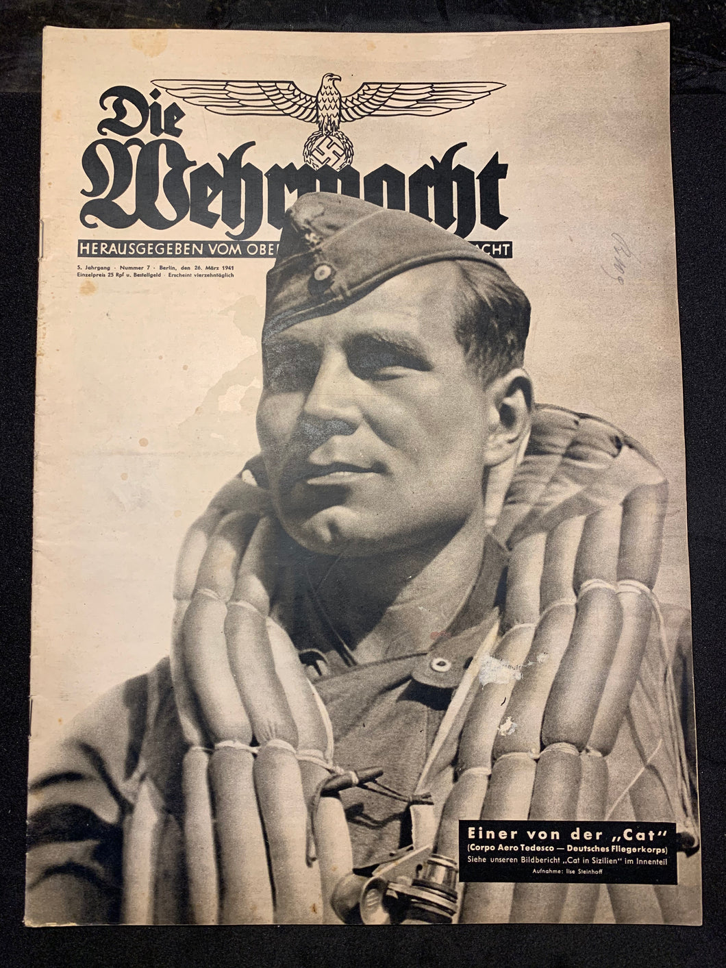 Die Wehrmacht Magazine Original WW2 German - 26th March 1941 - #23 - The Militaria Shop