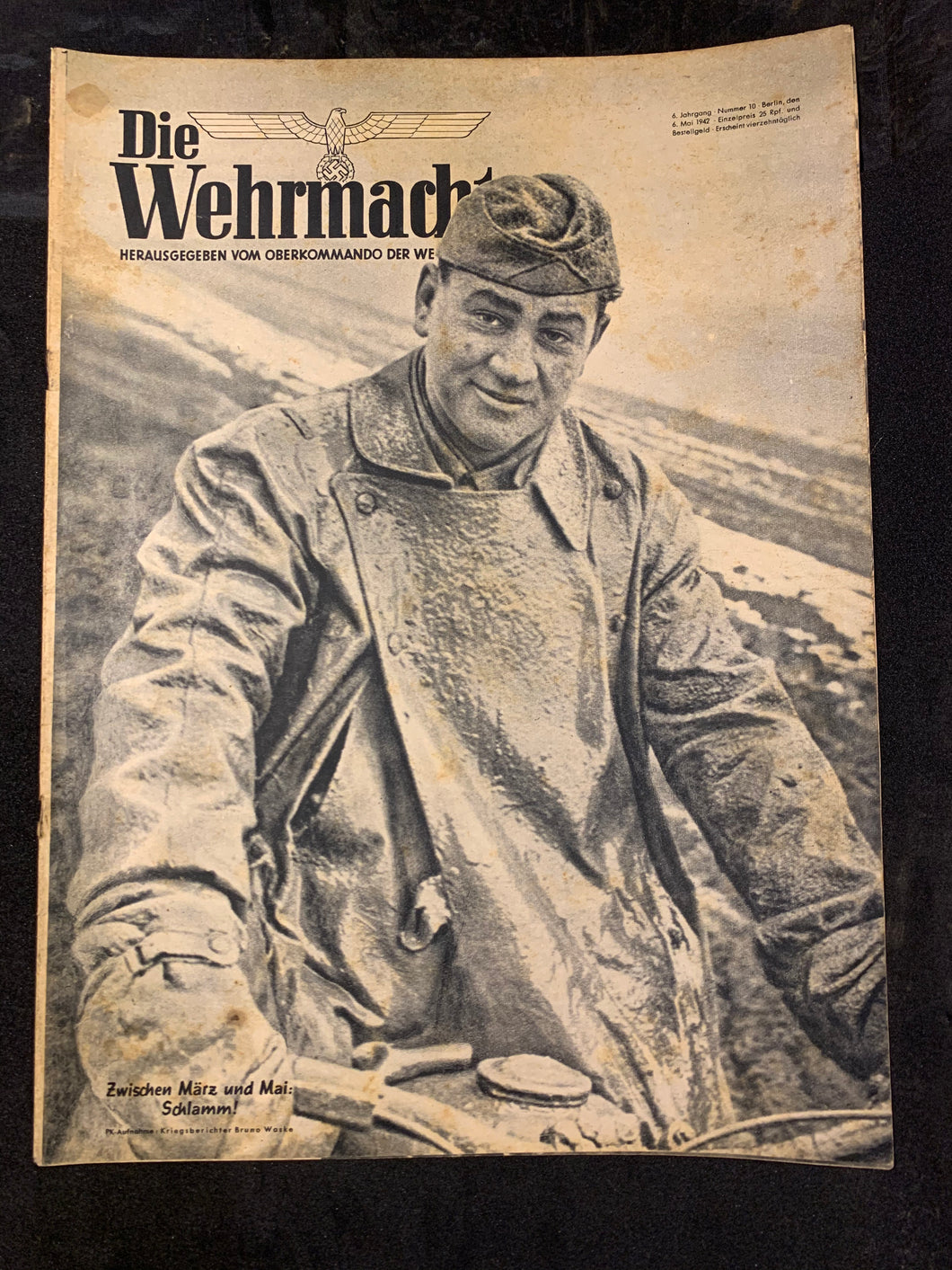 Die Wehrmacht Magazine Original WW2 German - 6th May 1942 - #40
