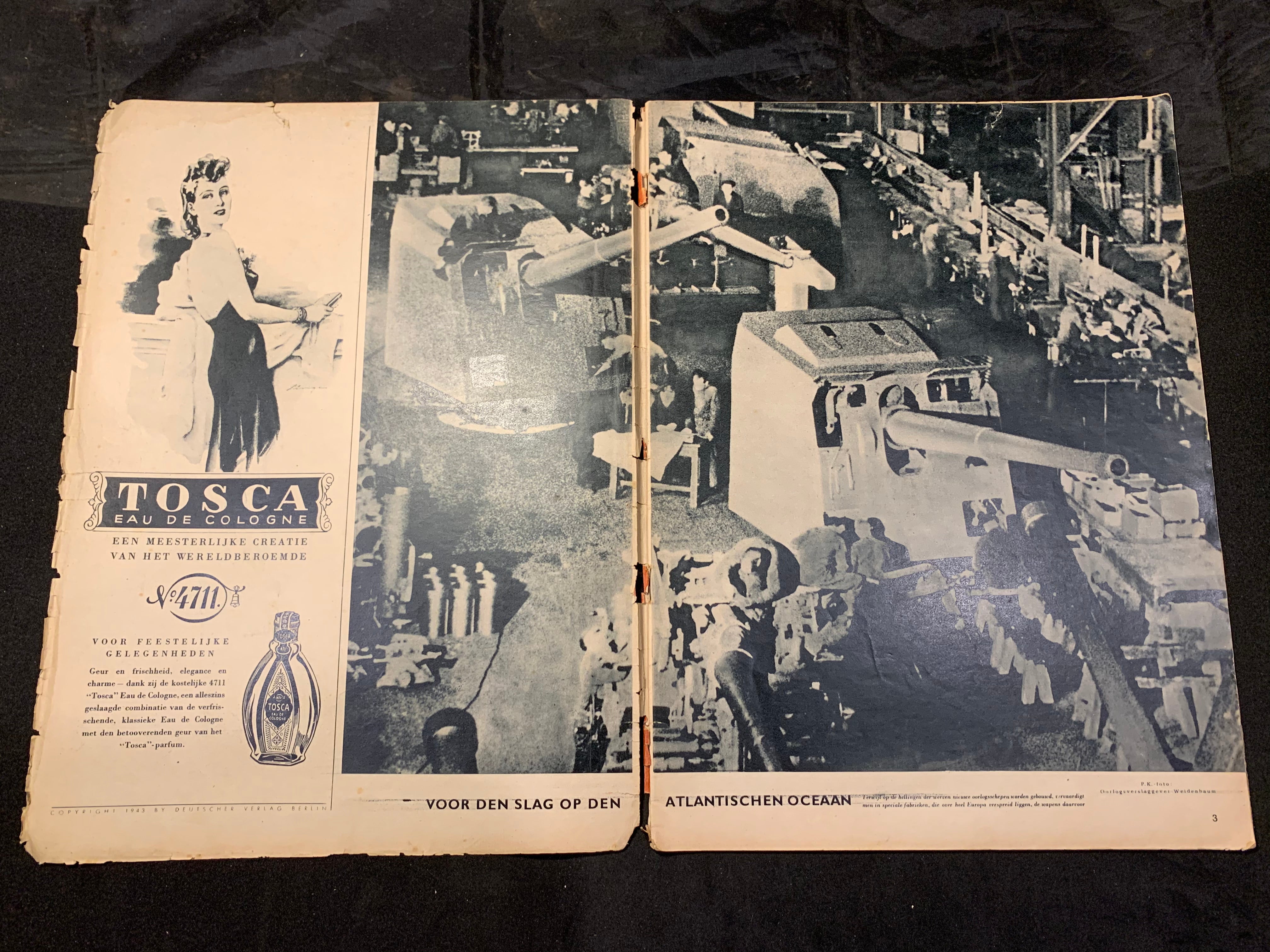 Signaal Magazine Original WW2 German - 1st January 1943 - #91 - The Militaria Shop