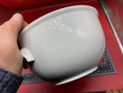 A WW2 German Large White Heavy Porcelain DAF Cooking / Serving Bowl. - The Militaria Shop