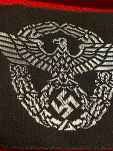 Charger l&#39;image dans la galerie, WW2 German Field Police Side Cap Badge. Bevo Weave Reproduction.

