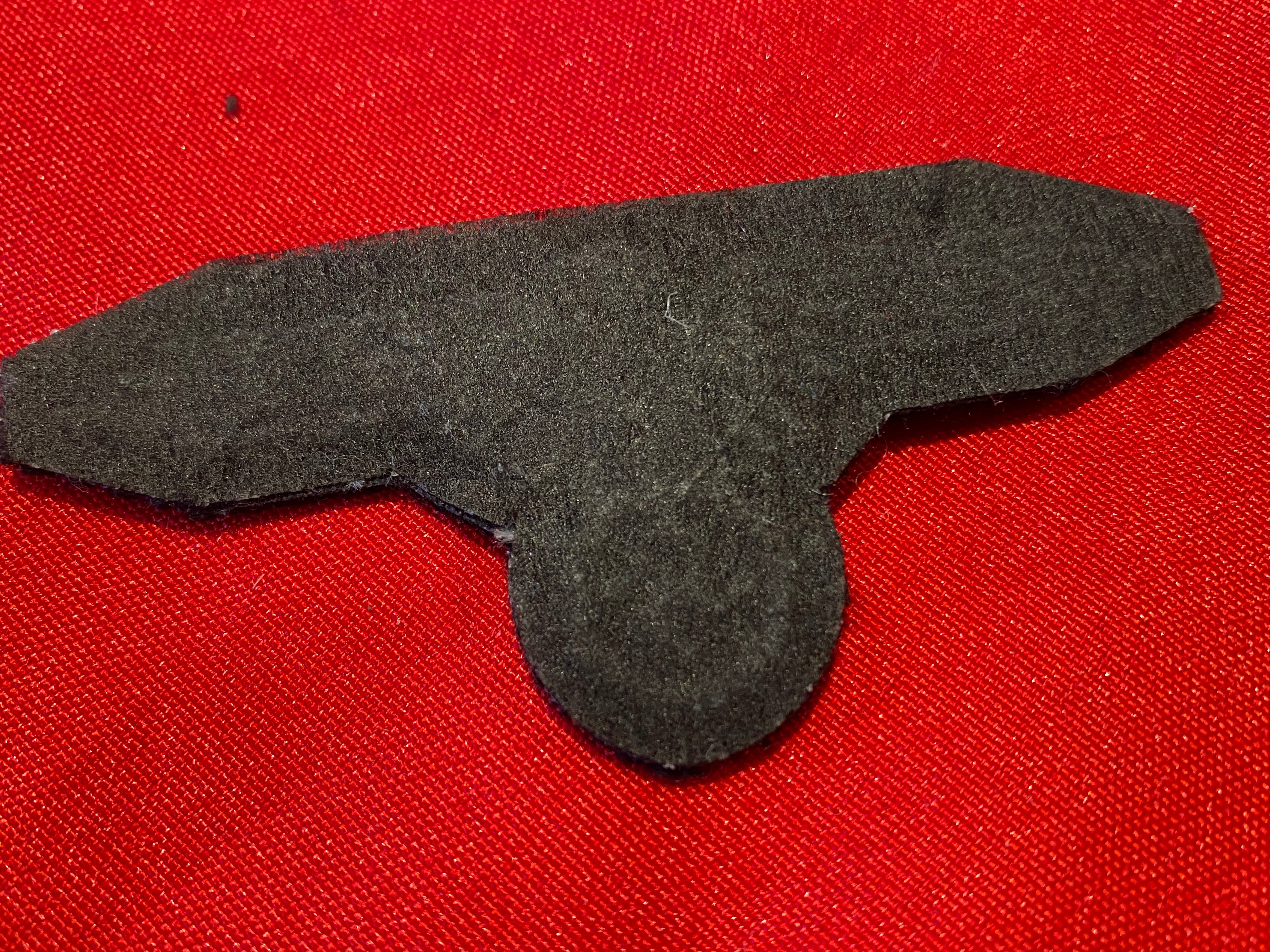 WW2 German SS Enlisted Man's Sleeve Eagle Badge Insignia - Good reproduction. - The Militaria Shop