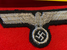 Reproduction Panzer Officers Bullion Weave Breast Eagle badge. - The Militaria Shop