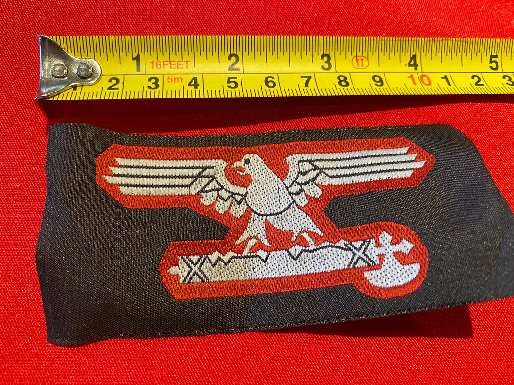 WW2 Italian Fascist Bevo Weave Badge Insignia. Reproduction.