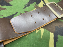 Load image into Gallery viewer, WW2 German Political Officials RZM Marked Leather Belt with hangers.

