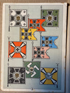 A group of original WW2 German Unit & Service Insignia Cards in colour. - The Militaria Shop