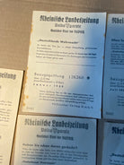A group of original WW2 German Unit & Service Insignia Cards in colour. - The Militaria Shop