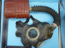 Load image into Gallery viewer, Original WW2 British Army Gas Mask Set - Complete with bag &amp; spares

