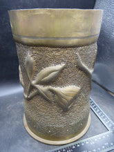 Load image into Gallery viewer, Original WW1 Trench Art Shell Case Vase - 155mm Casing
