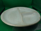 WW2 German Army DAF Mess Serving 3 Sectioned Porcelain Plate - The Militaria Shop