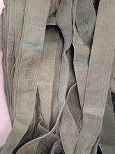 Load image into Gallery viewer, Original British Army WW2 44 Pattern Back Pack Equipment Strap - 1945 Dated - The Militaria Shop
