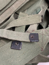 Load image into Gallery viewer, Original British Army WW2 44 Pattern Back Pack Equipment Strap - 1945 Dated - The Militaria Shop
