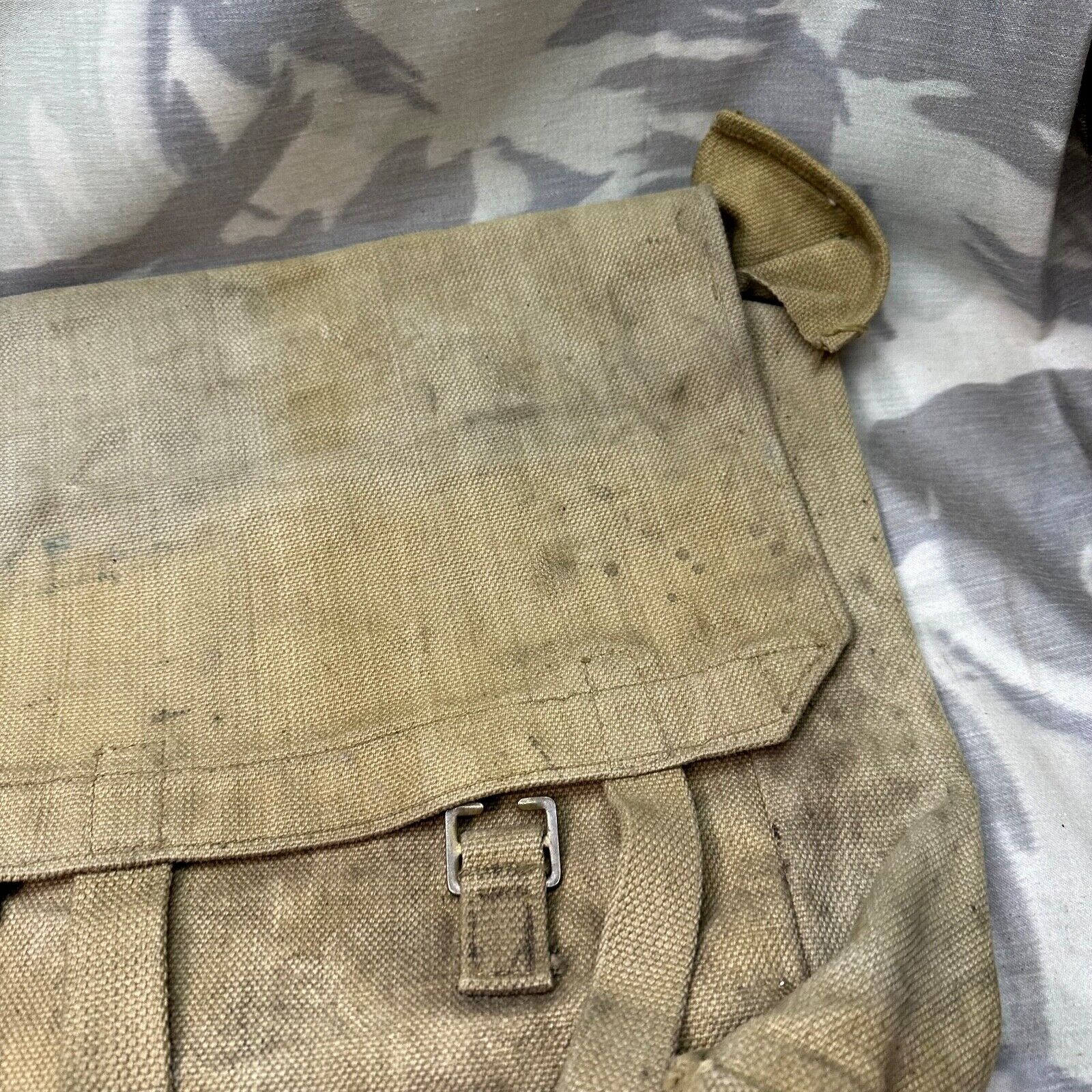 Original WW2 British Army 37 Pattern Webbing Large Pack - The Militaria Shop