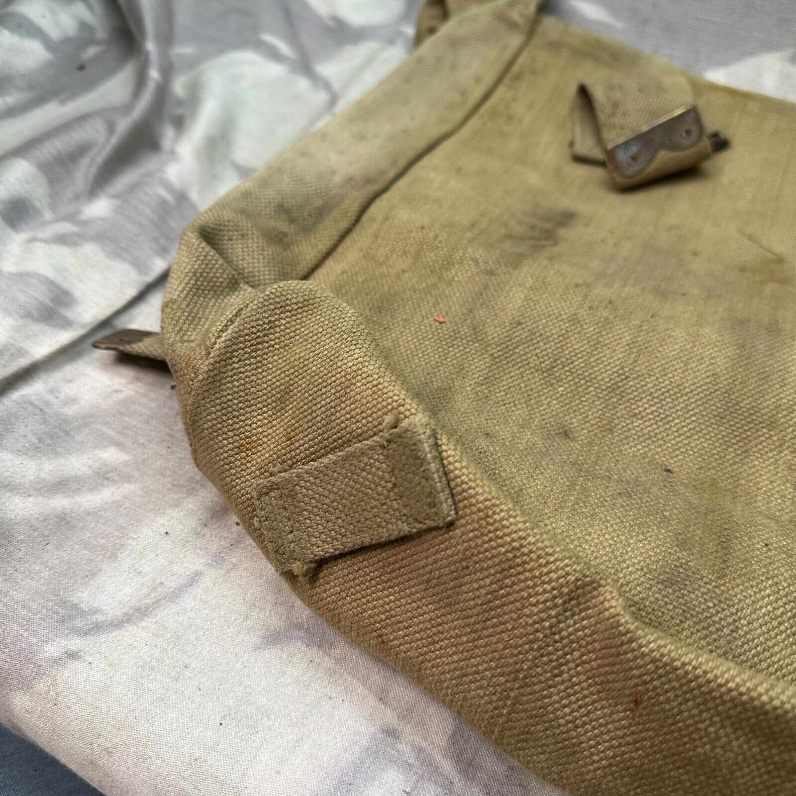 Original WW2 British Army 37 Pattern Webbing Large Pack - The Militaria Shop
