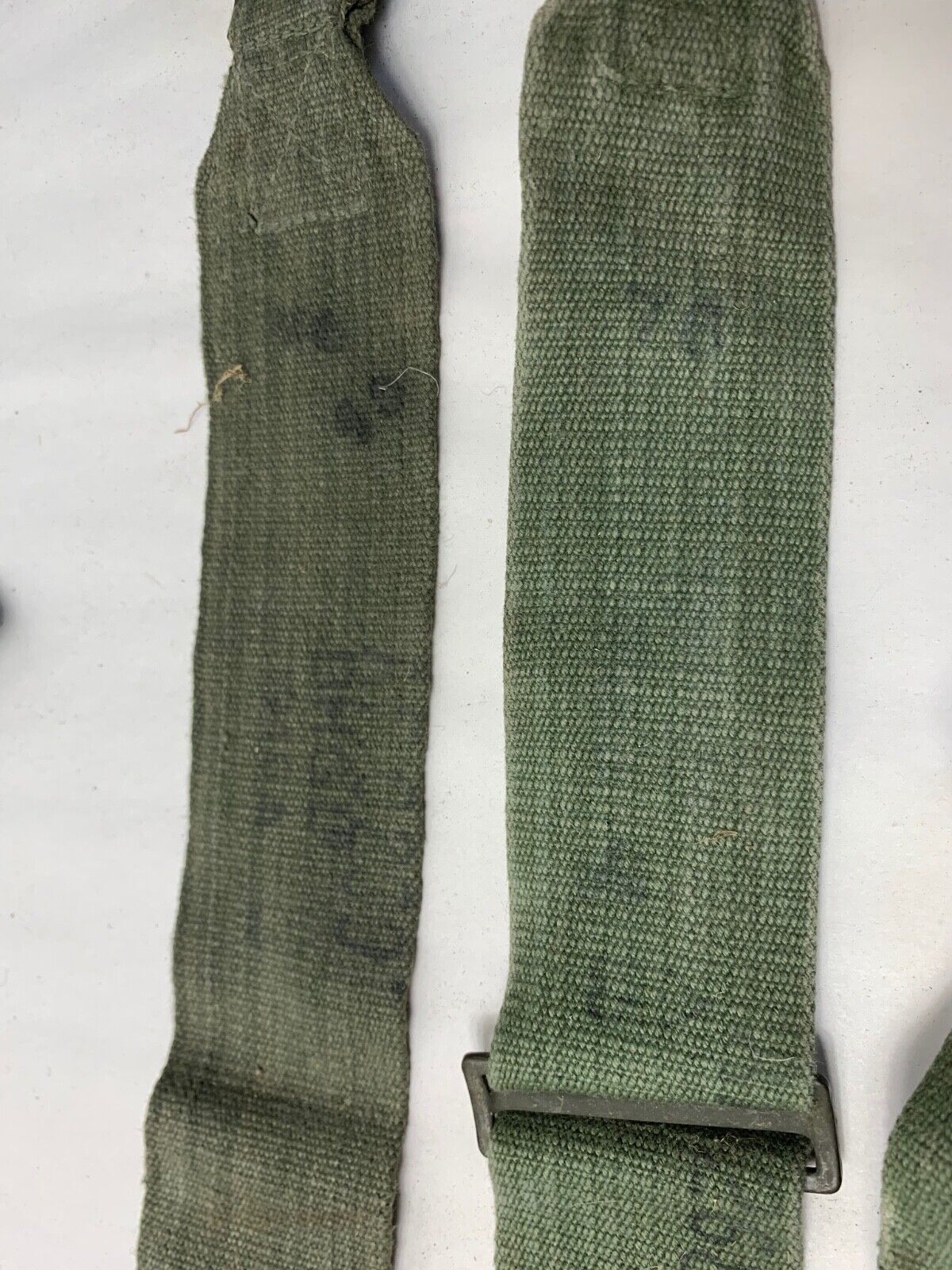 Original WW2 British Army 44 Pattern L Strap Pair - The Militaria Shop