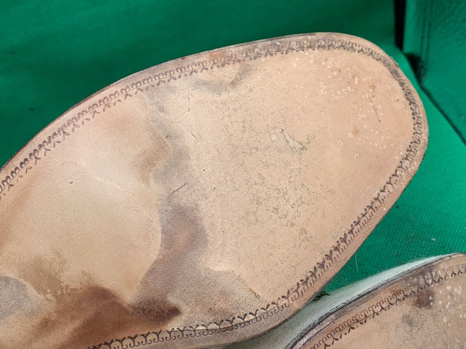 Original WW2 British Army Women's White Summer Shoes - ATS WAAF - Size 235s - The Militaria Shop