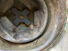 Load image into Gallery viewer, Original WW2 British / Canadian Army Mk3 High Rivet Turtle Helmet &amp; Liner - The Militaria Shop
