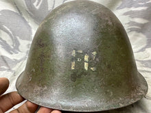 Load image into Gallery viewer, Original WW2 Era British Army Mk4 Turtle Helmet - The Militaria Shop
