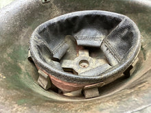 Load image into Gallery viewer, Original WW2 Era British Army Mk4 Turtle Helmet - The Militaria Shop
