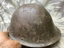 Load image into Gallery viewer, Original WW2 Era British Army Mk4 Turtle Helmet - The Militaria Shop

