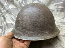 Load image into Gallery viewer, Original WW2 Era British Army Mk4 Turtle Helmet - The Militaria Shop

