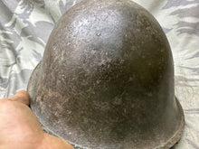 Load image into Gallery viewer, Original WW2 Era British Army Mk4 Turtle Helmet - The Militaria Shop
