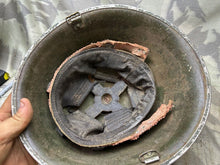 Load image into Gallery viewer, Original WW2 Era British Army Mk4 Turtle Helmet - The Militaria Shop
