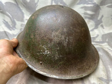 Load image into Gallery viewer, Original WW2 Era British Army Mk4 Turtle Helmet - The Militaria Shop
