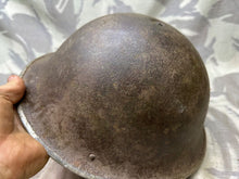 Load image into Gallery viewer, Original WW2 Era British Army Mk4 Turtle Helmet - The Militaria Shop
